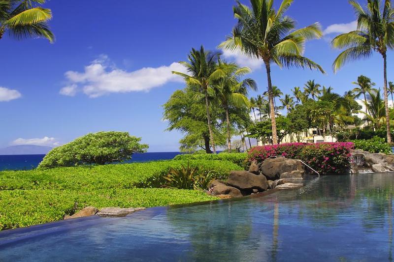 Enjoy paradise surroundings here at Wailea Beach Villas condo property