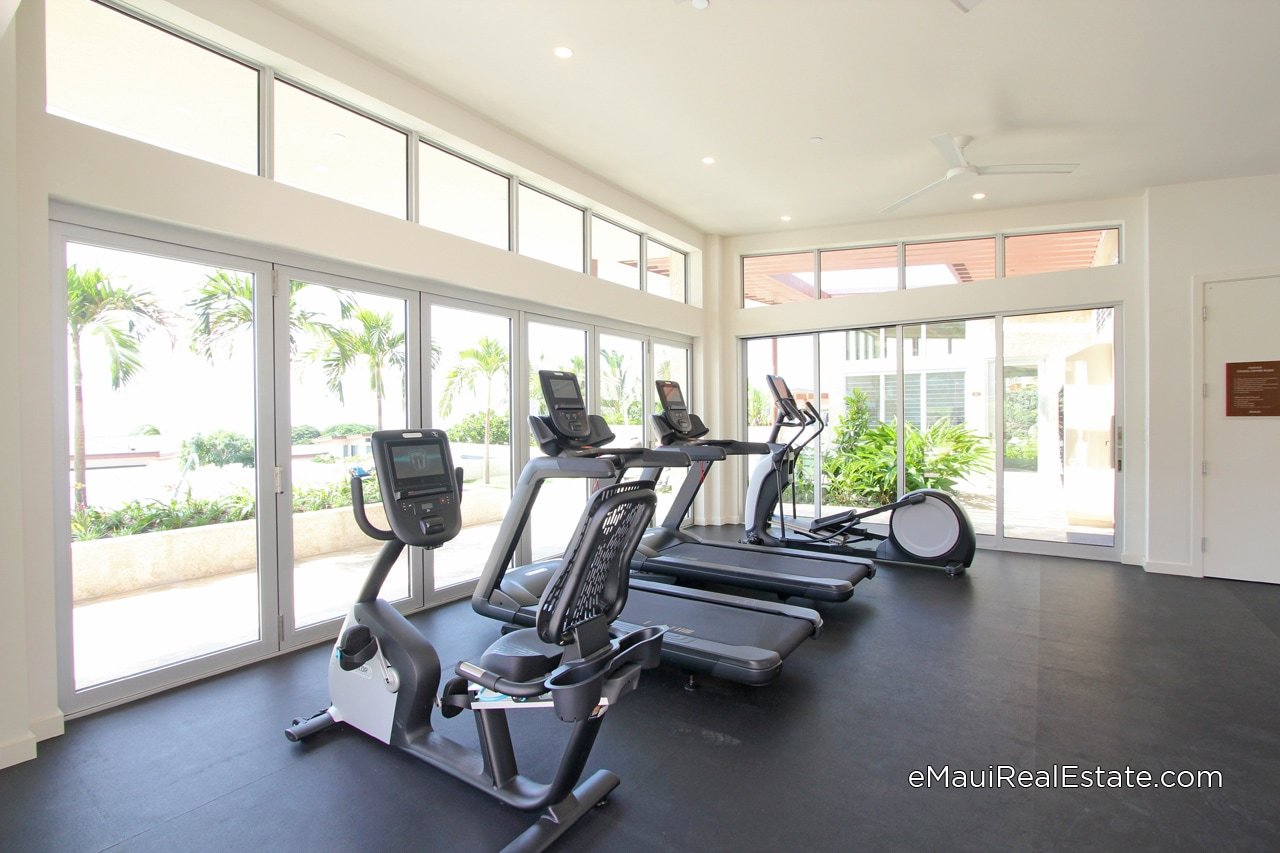 Fitness center at Makalii