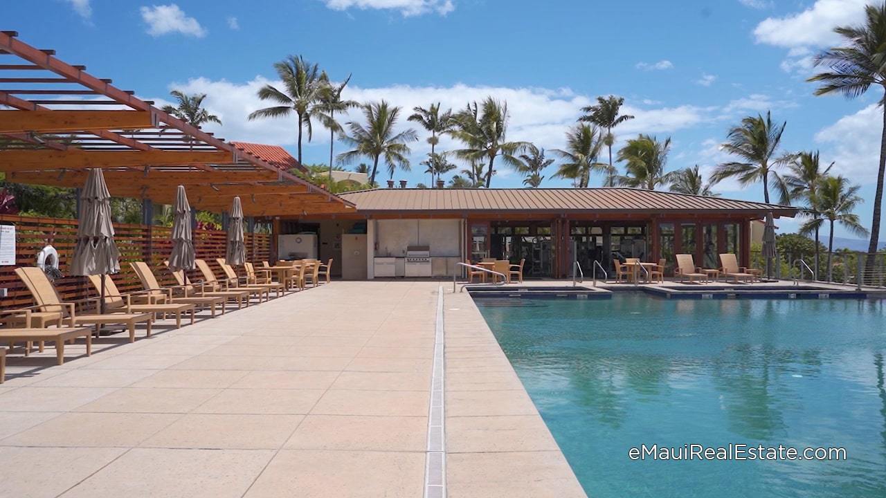 Impressive pools with a fitness facility and BBQ pavilion