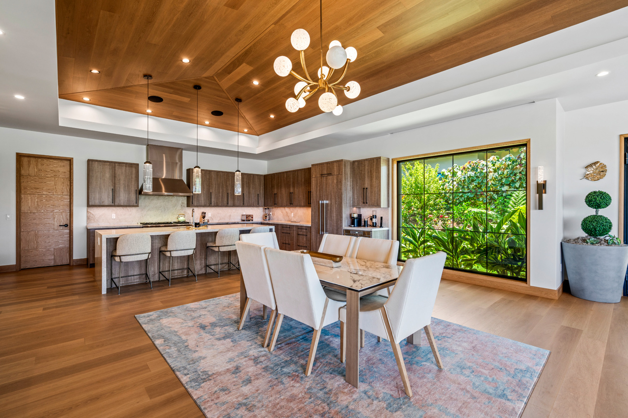 Dining area: